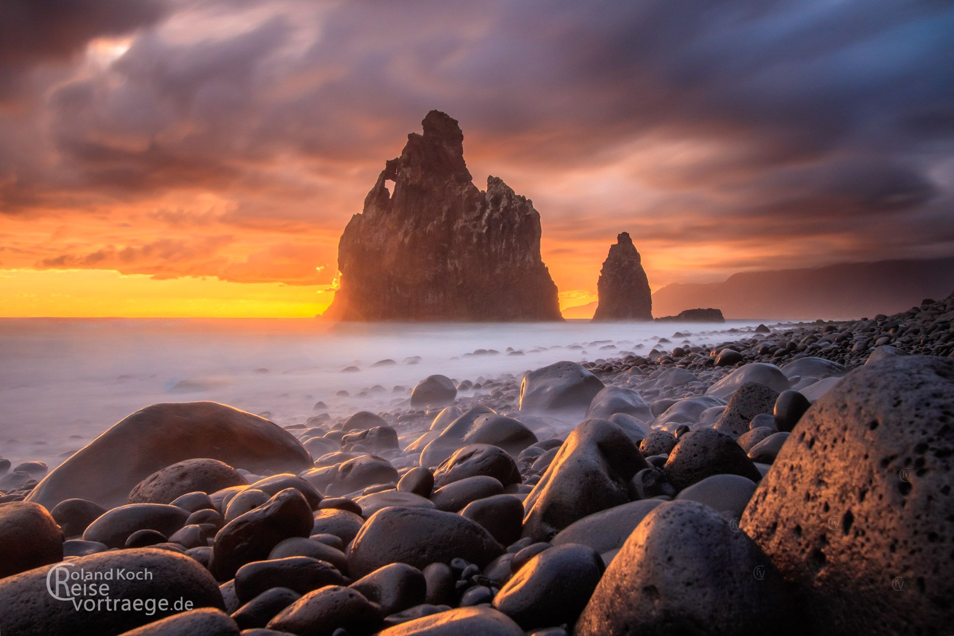 Felsen an der Nordküste von Madeira